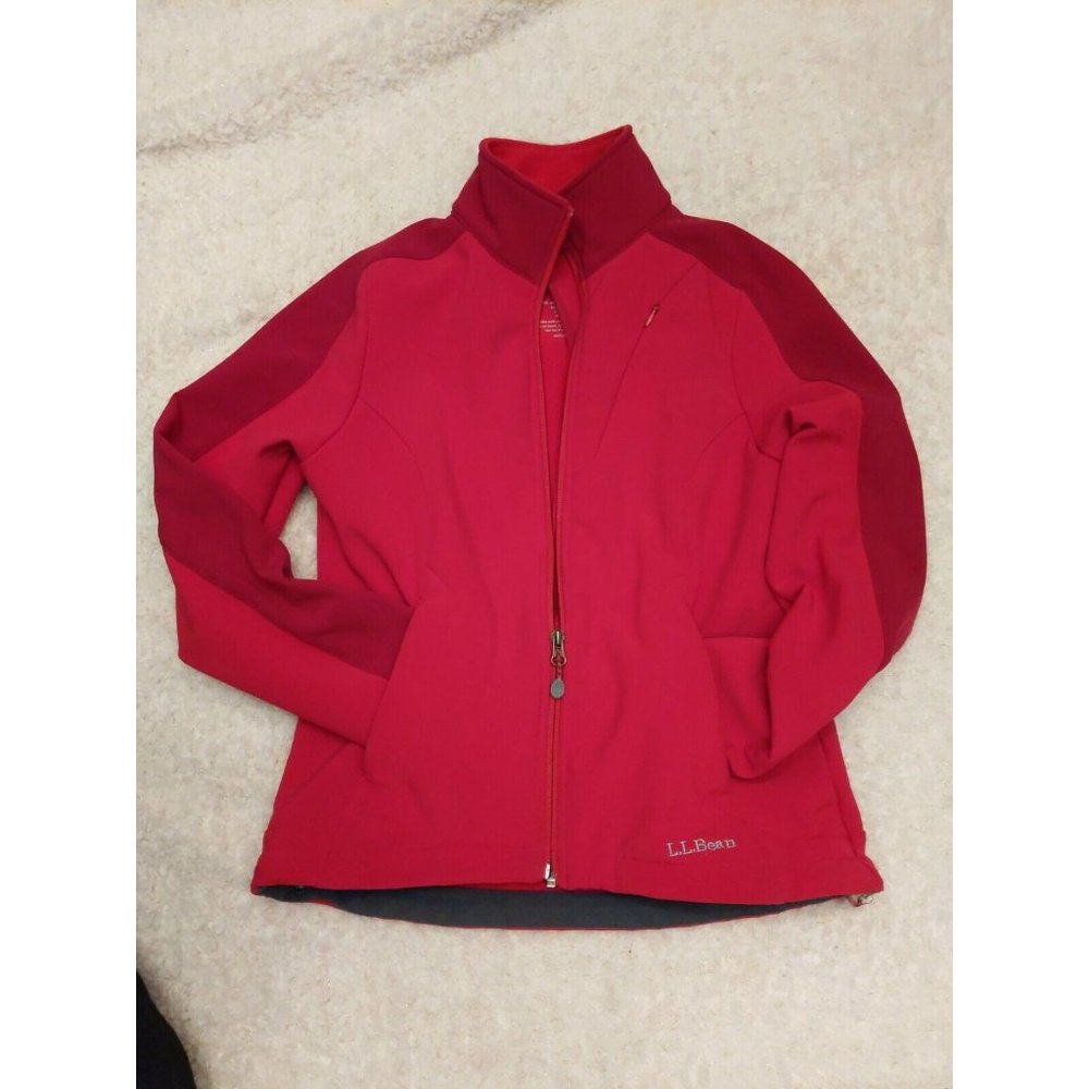 Women's Pink LL Bean Pathfinder Softshell Jacket Size XS NWOT no wear